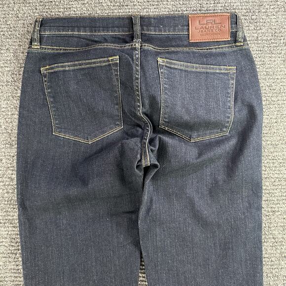 Womens Lauren Ralph Lauren Straight Leg Dark Wash Denim Jeans W28xL32 - Picture 4 of 6